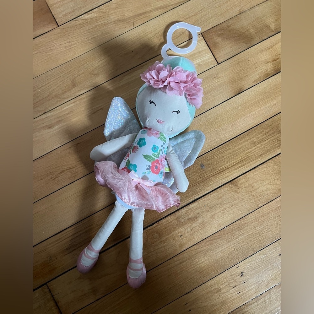 GO by Goldbug Floral Fairy‎ Activity Doll w/Clip & Chime Style#GO00271 - 14”